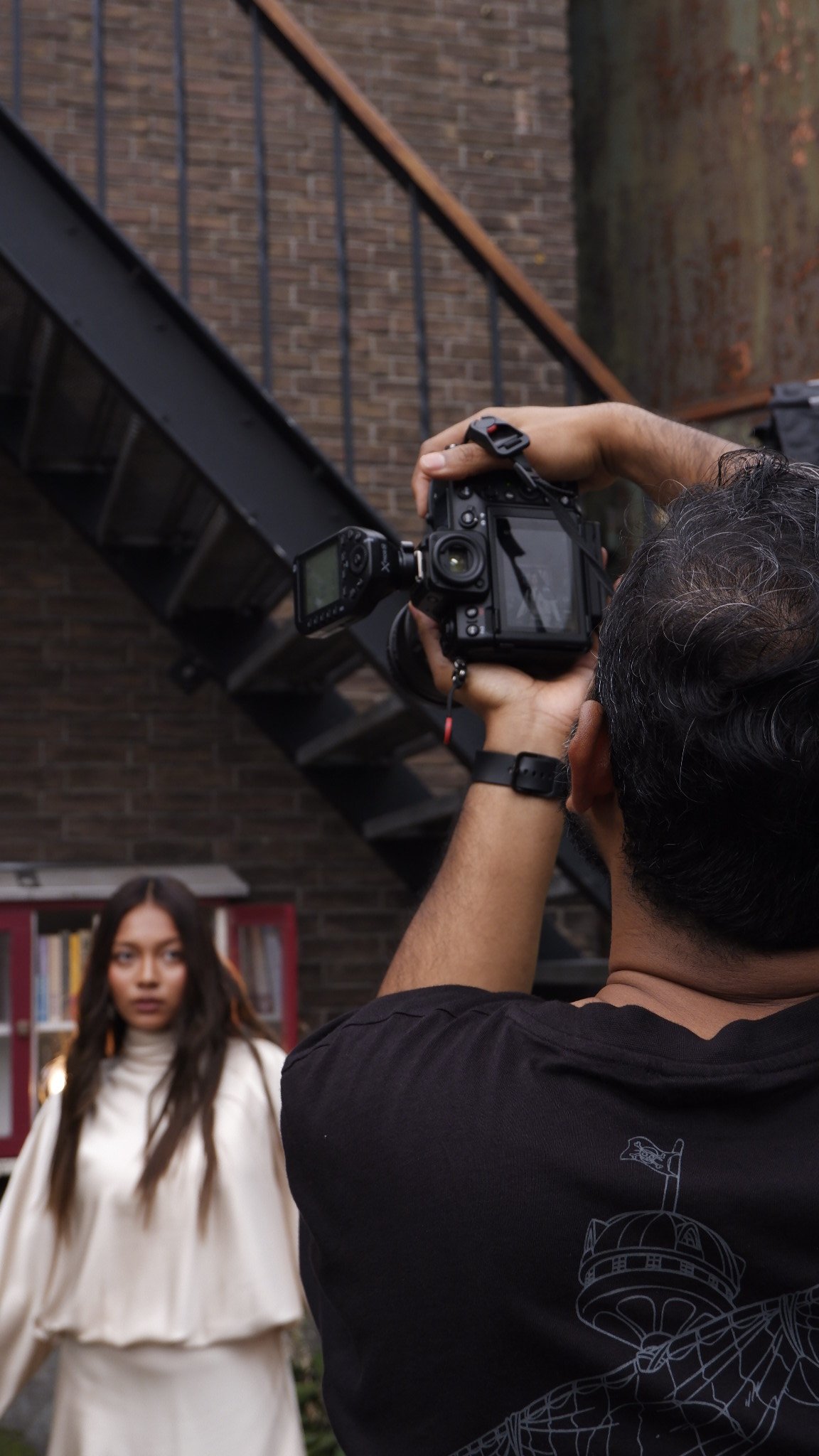 Behind the scenes